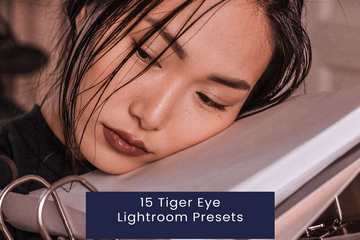 15款虎眼石氛围图片调色Lightroom预设特效滤镜设计素材