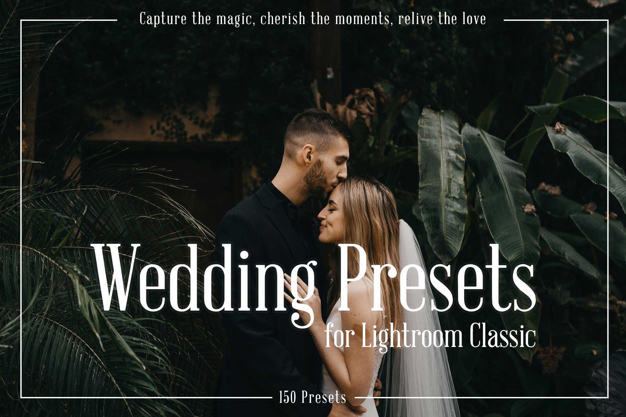 婚礼照片调色Lightroom经典预设&动作包 Wedding Presets for Lightroom
