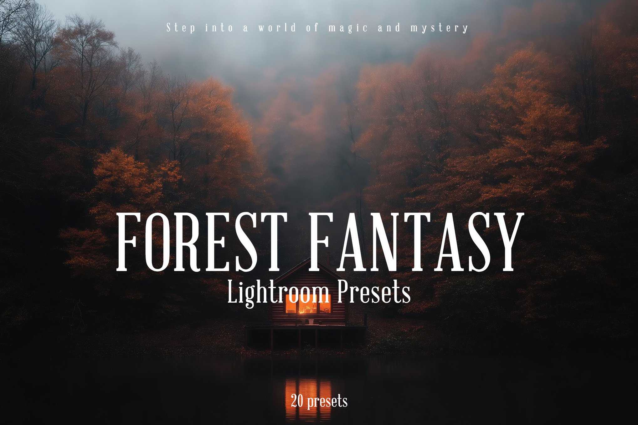 森林幻想风Lightroom预设&动作与预设包 Forest Fantasy Lightroom Presets