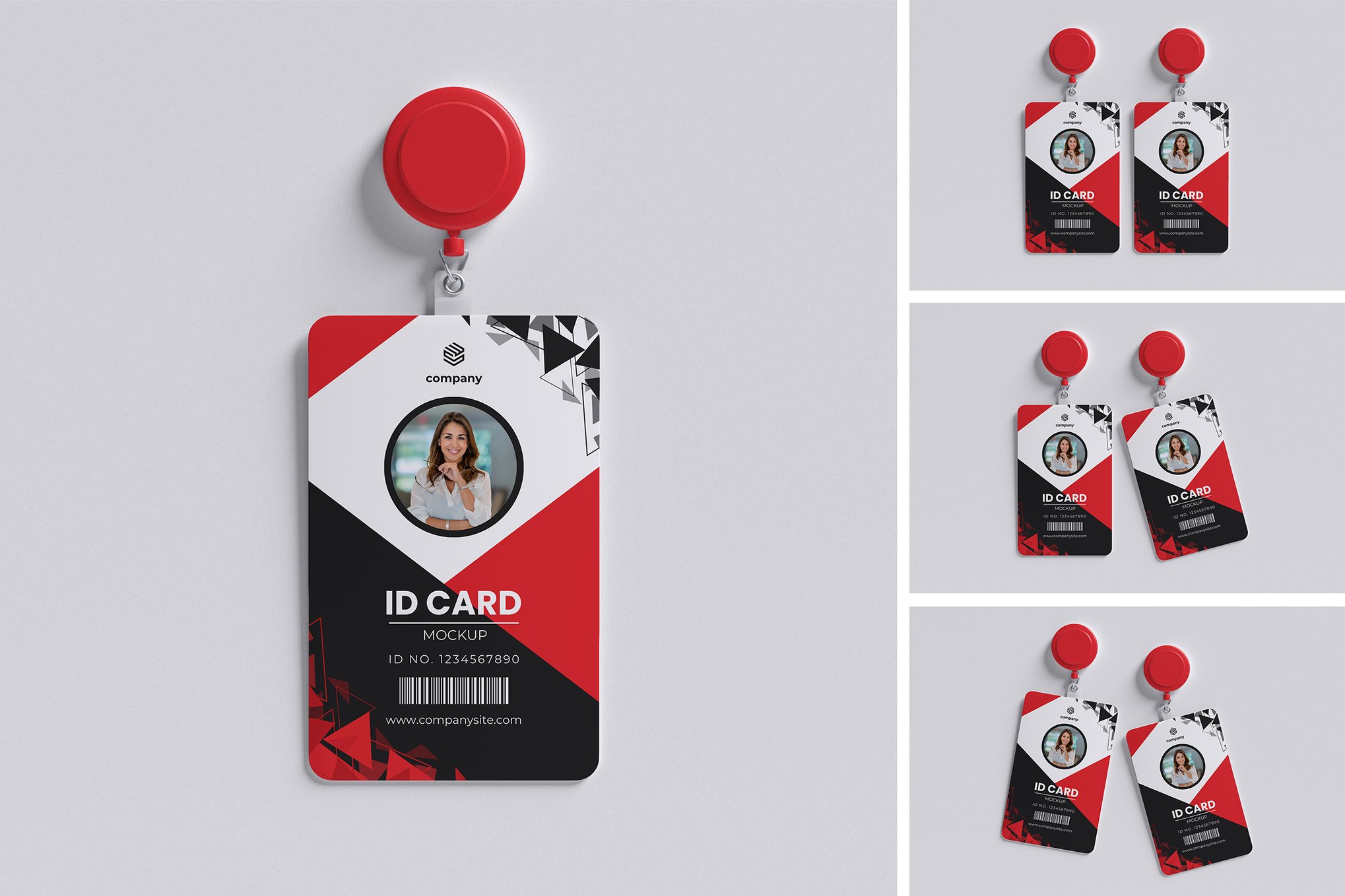身份证模型样机 ID Card Mockup