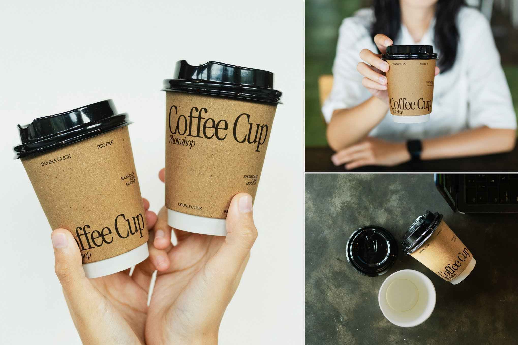 咖啡杯模型样机 Coffee Cup Mockup