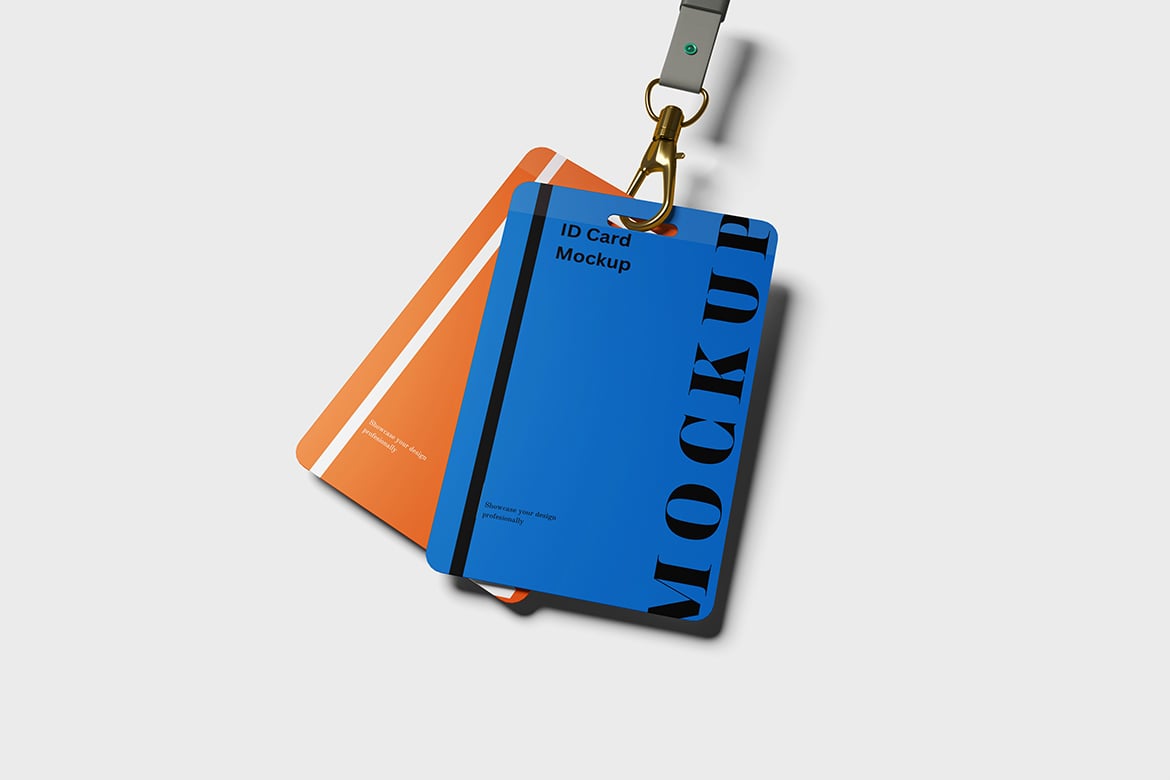 身份证模型样机 ID Card Mockup