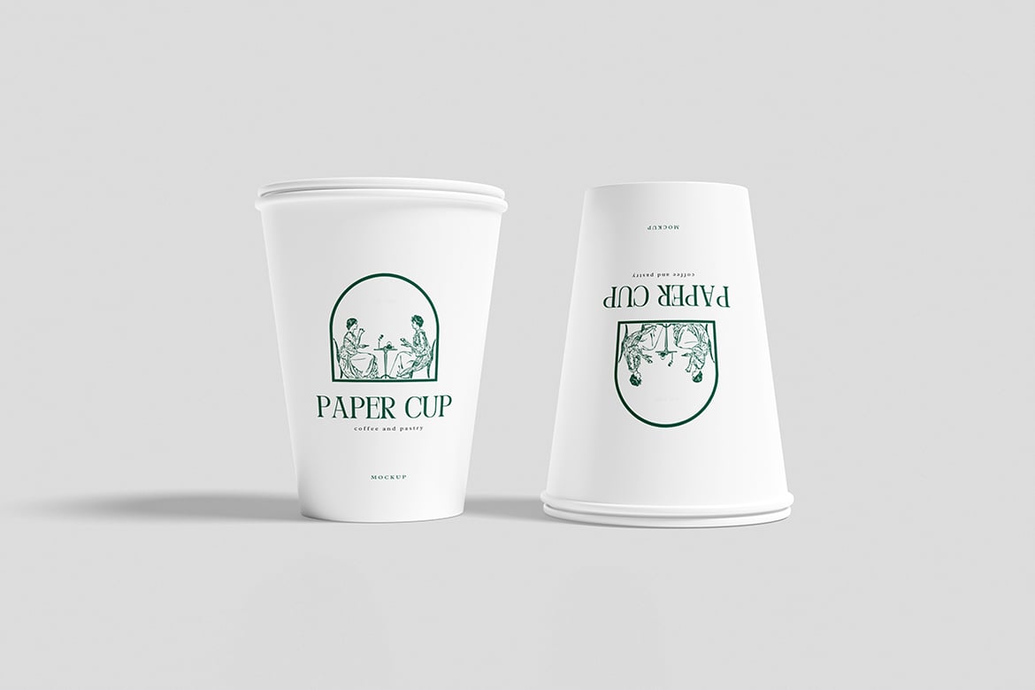 纸杯模型样机  Paper Cup Mockup