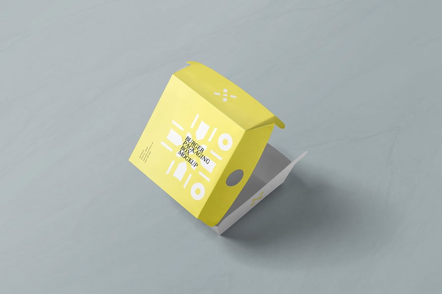 汉堡模型样机 (PSD)