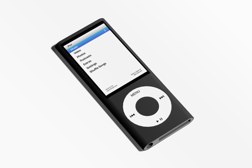 iPod播放器样机模型 (PSD)