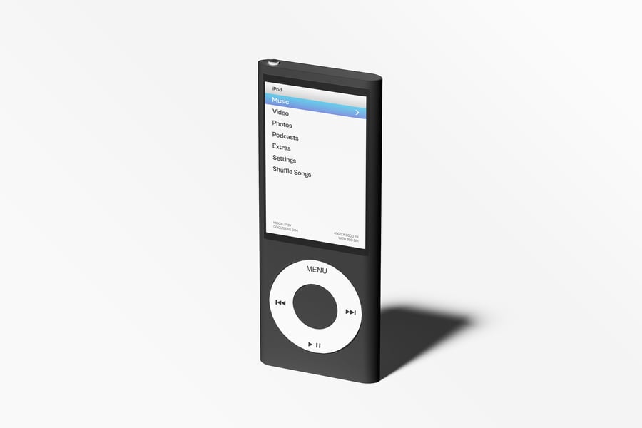 iPod播放器样机模型 (PSD)