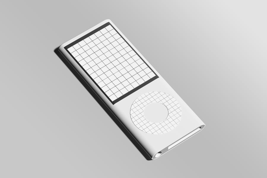 iPod播放器样机模型 (PSD)