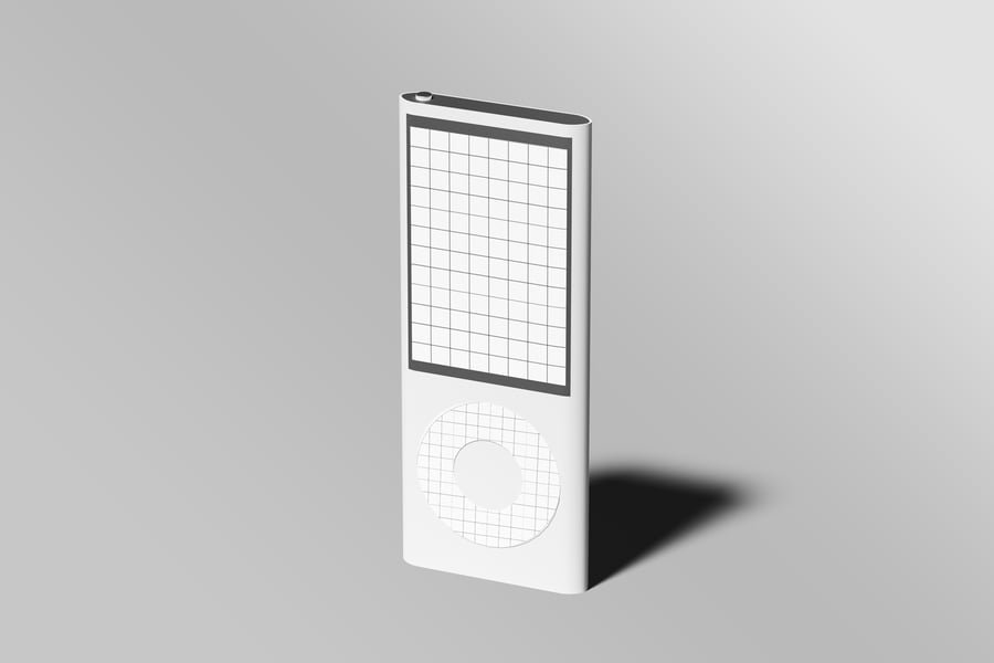 iPod播放器样机模型 (PSD)