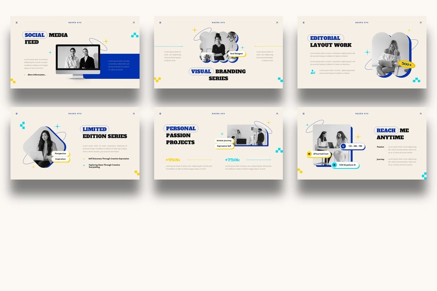 创意报告PPT模板 (PPT,PPTX)