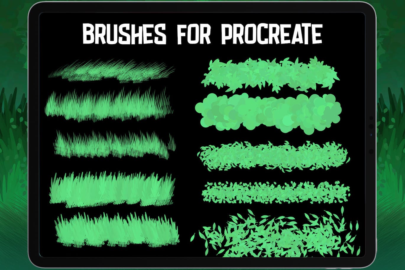 背景笔刷procreate笔刷 (BRUSHSET)