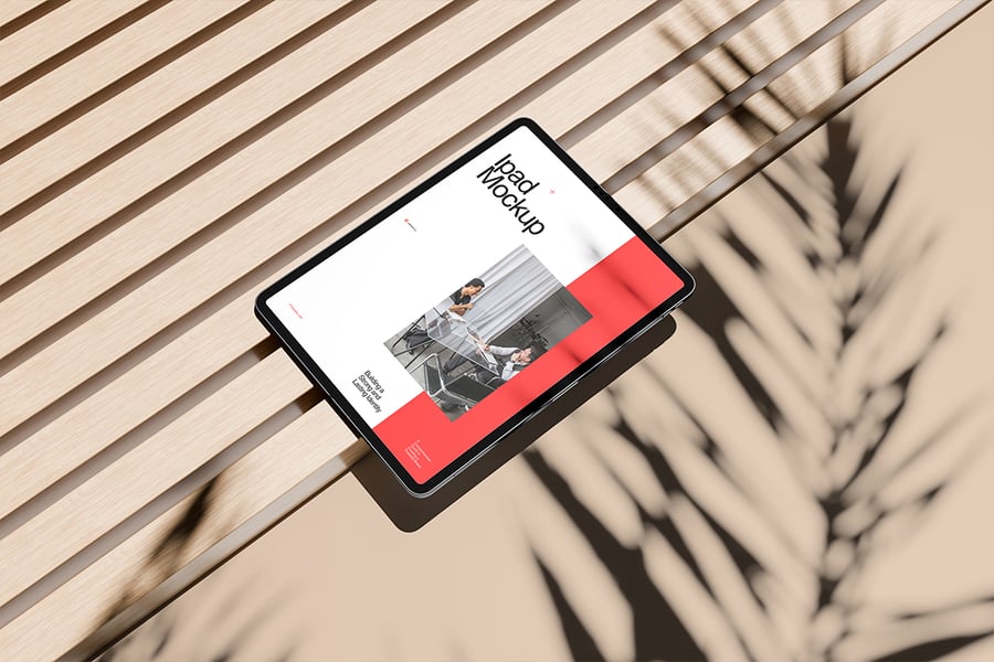 现实的iPad Pro模型样机 (PSD)