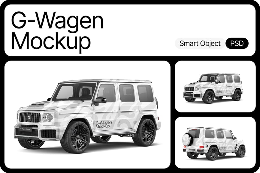 G-Wagen越野车模型样机 (PSD)