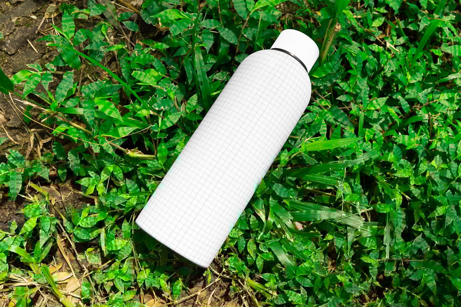 能量饮料瓶模型样机 (PSD) Energy Drove Bottle Mockup