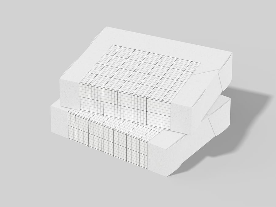 盒子模型 (PSD) box mockup