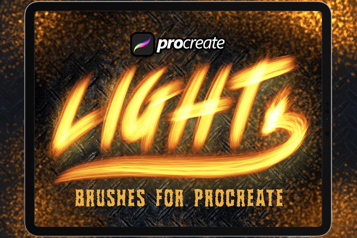 灯光 Procreate 笔刷 (BRUSHSET)