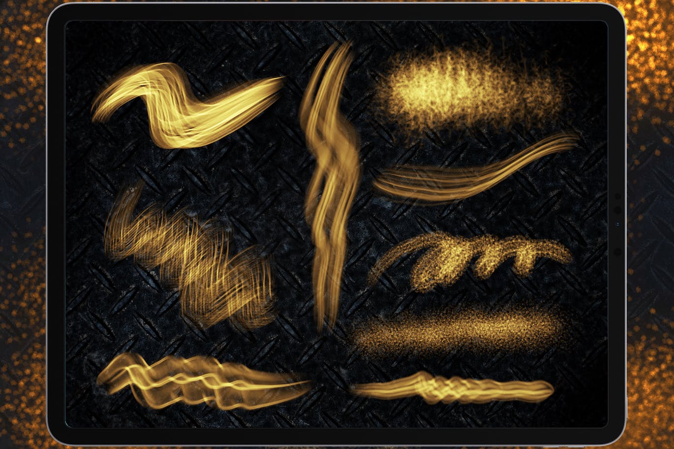 灯光 Procreate 笔刷 (BRUSHSET)