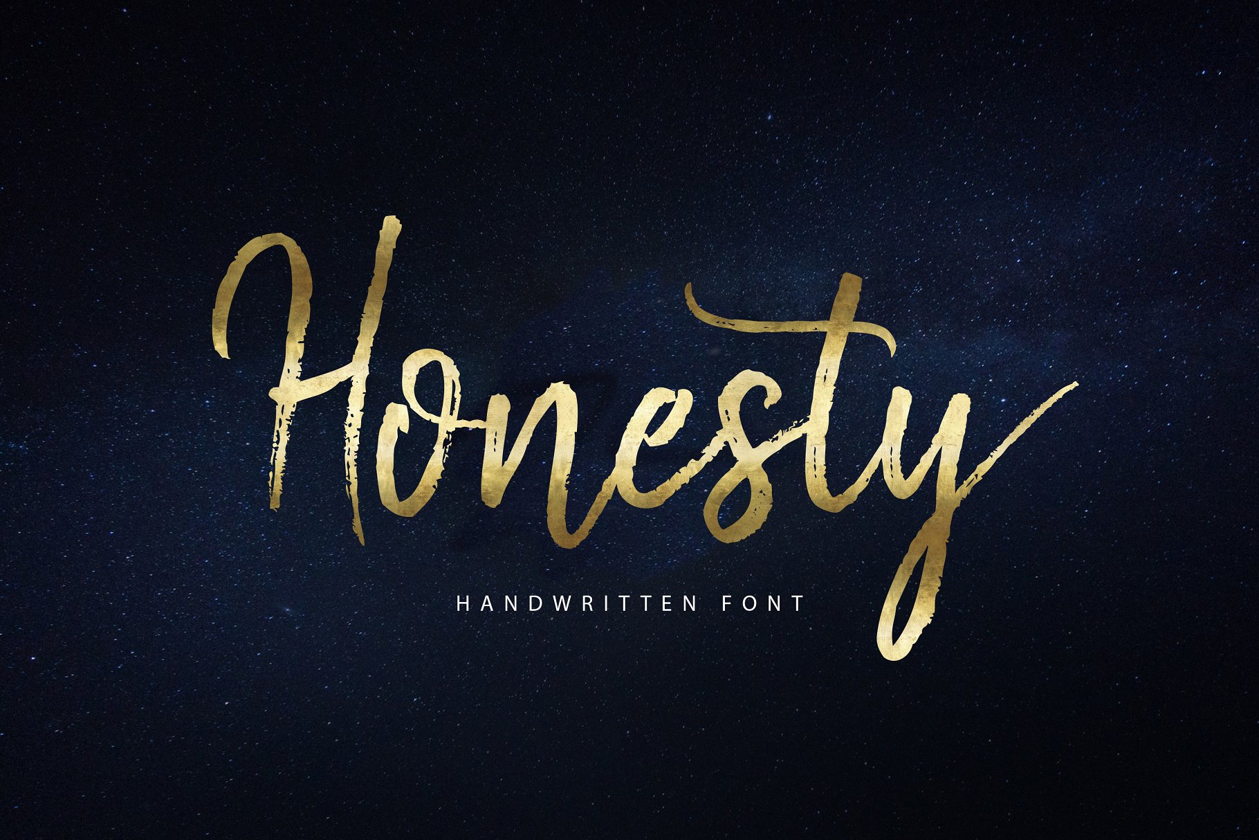 肌理手写字体 Honesty Script