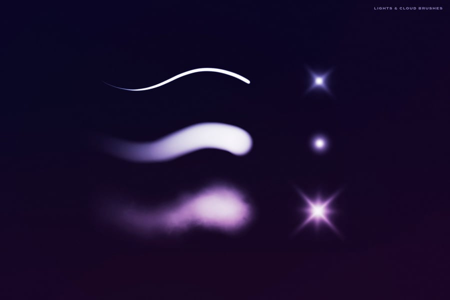 肥皂泡Procreate刷 (BRUSHSET)