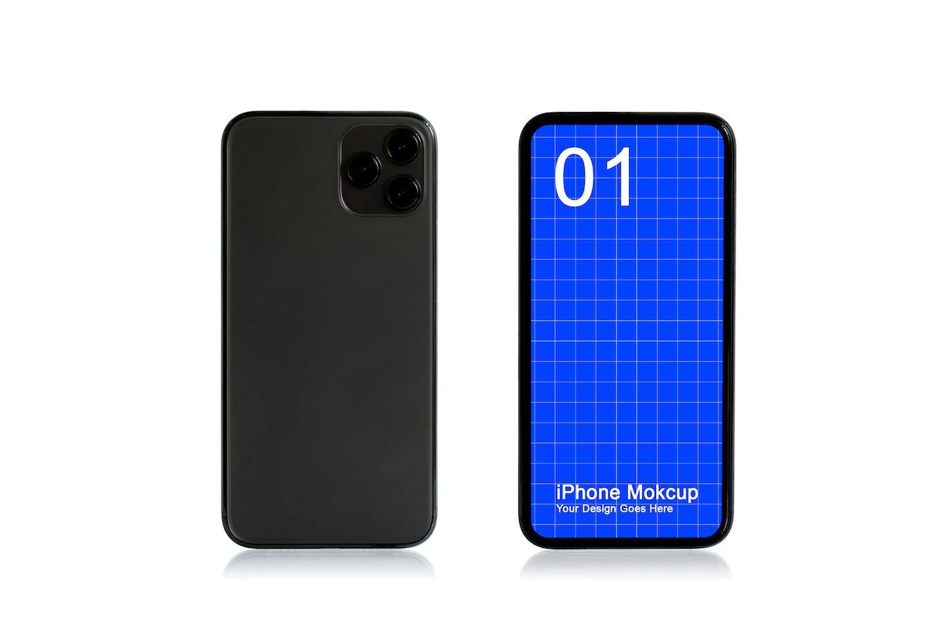 iPhone 手机样机 (PSD,JPG)