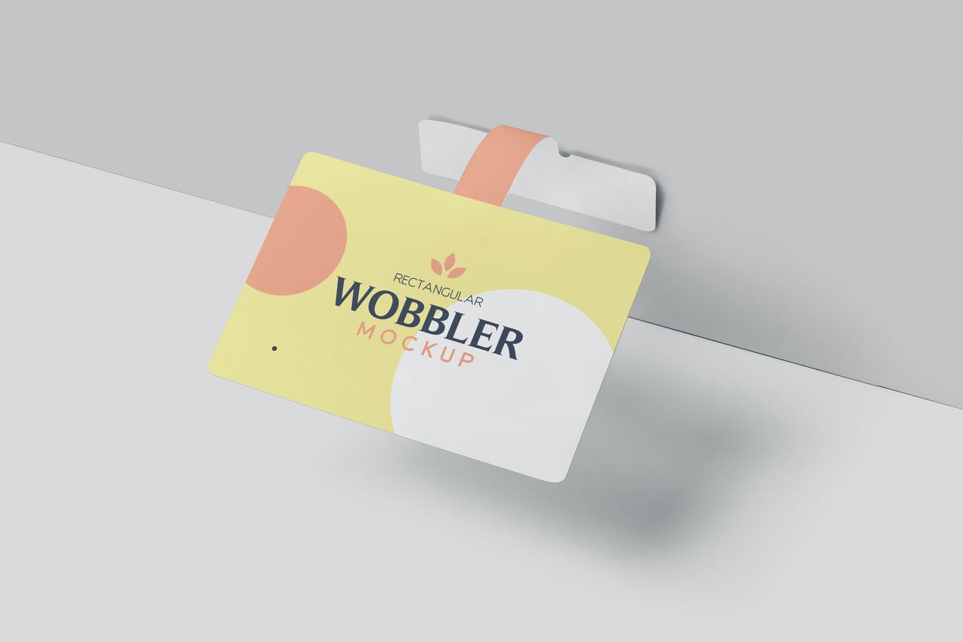 少见稀有的要黄标签设计VI样机展示模型mockups