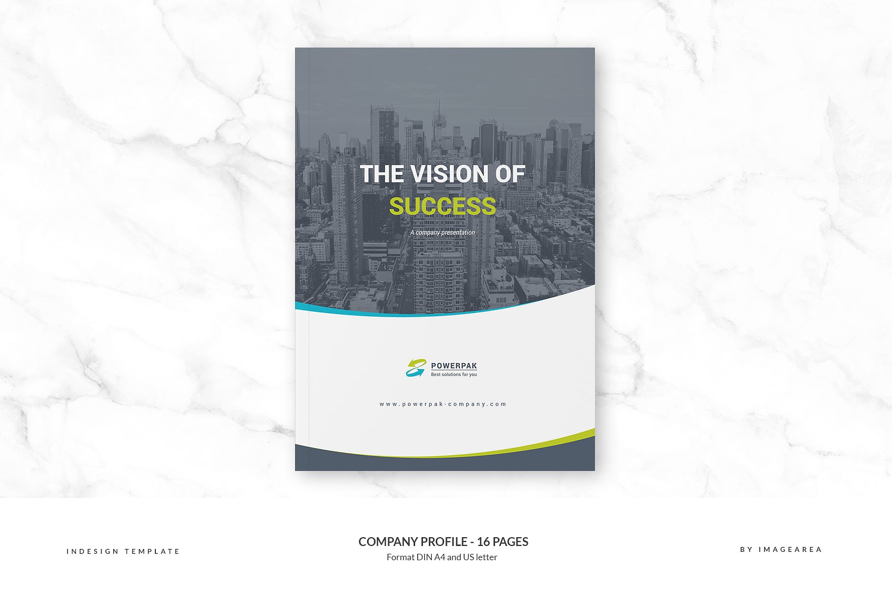 公司画册制作模型 Company Profile – 16 Pages