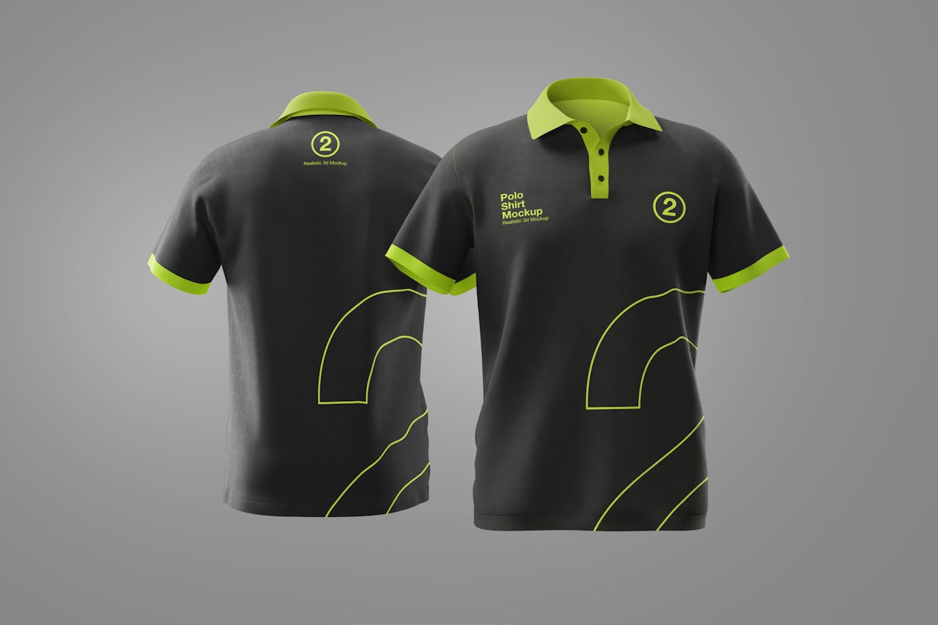Polo 衫样机 (PSD)
