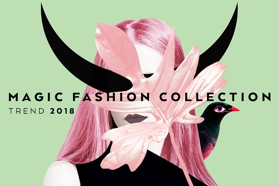时尚的背景纹理素材 MAGIC FASHION COLLECTION