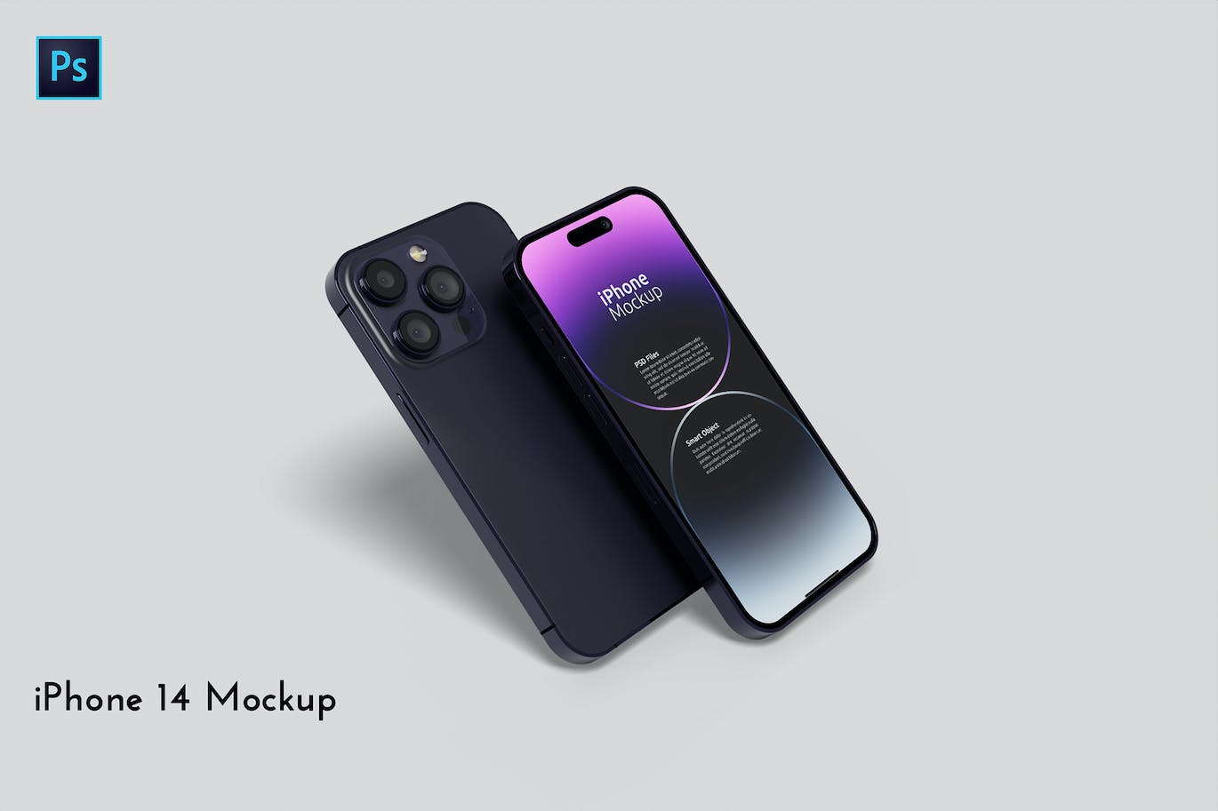 iPhone 14 样机（PSD、PDF）