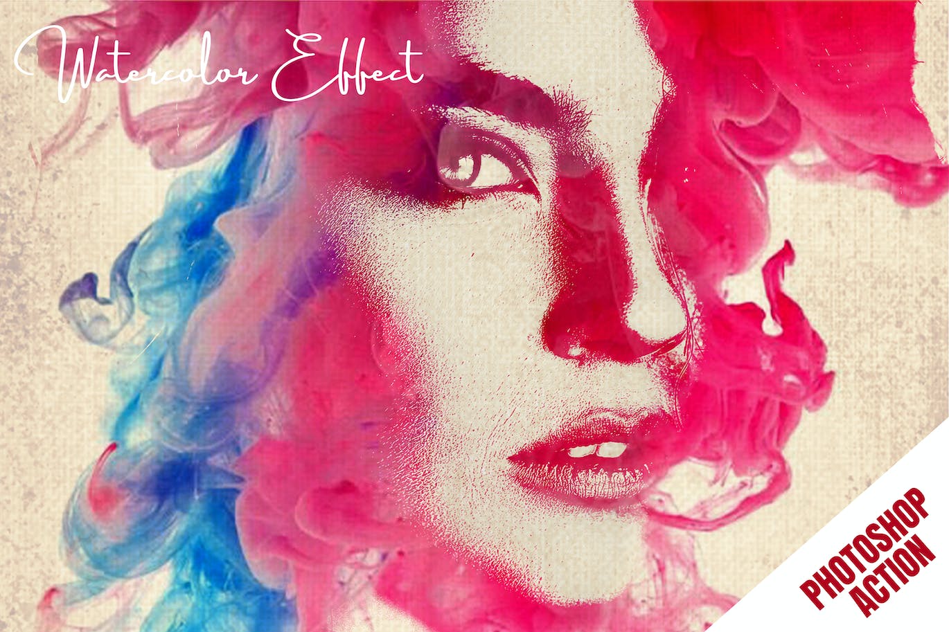 水彩 Photoshop 动作 (ATN,PAT)