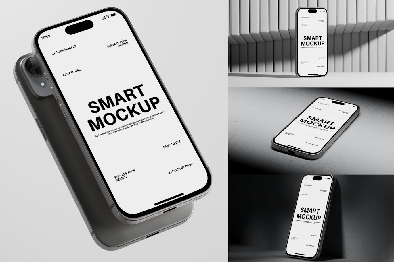 iPhone手机样机 (PSD)