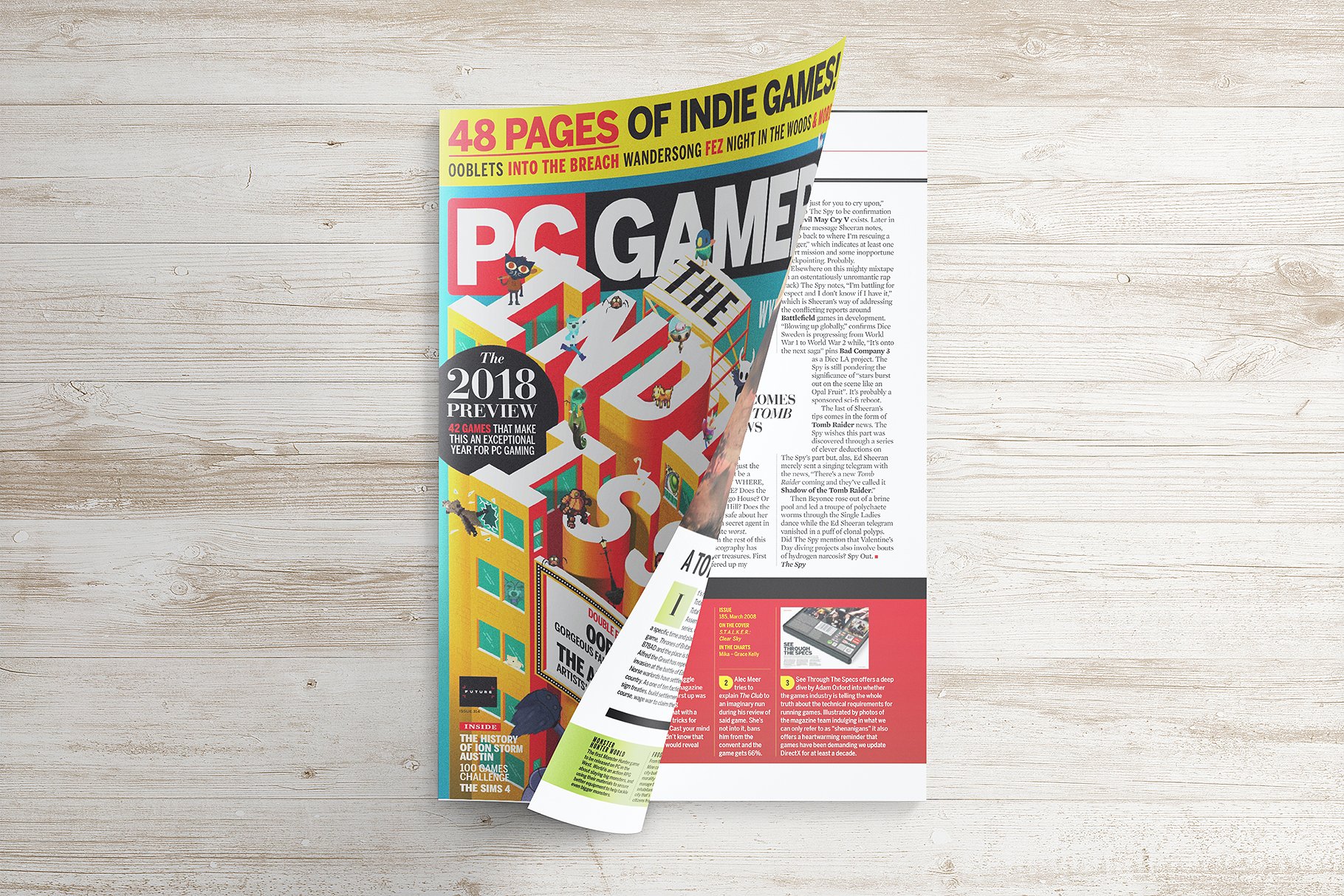 A5尺寸的时尚画册模板 A5 Magazine Mockups v.2